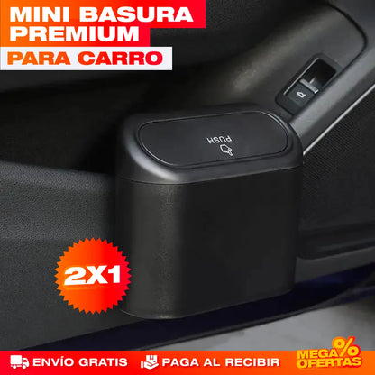 PROMO X2 CUBO DE BASURA PARA CARRO