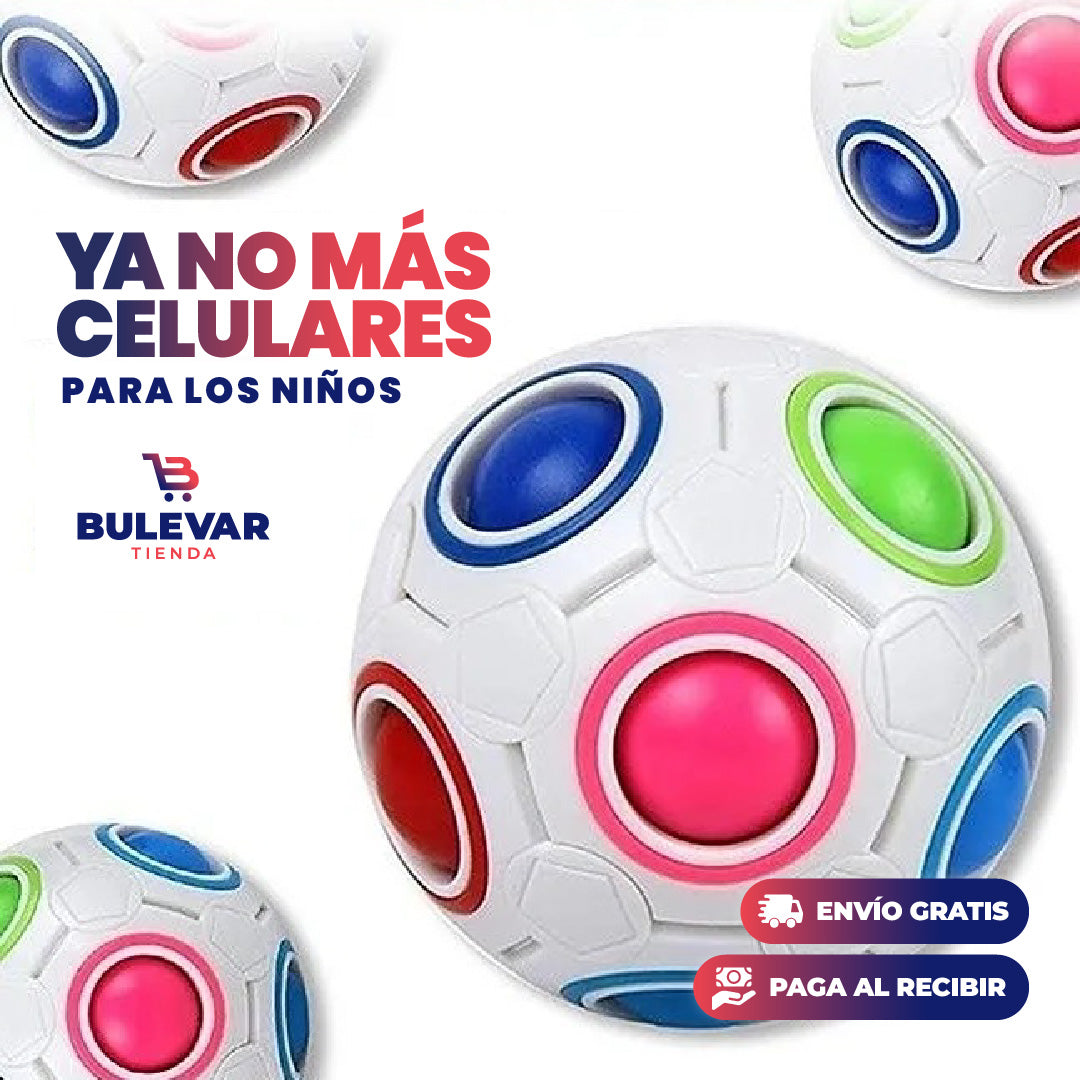 ROMPECABEZAS MÁGICO ARCOÍRIS PROMO X2 UNIDADES