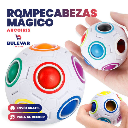 ROMPECABEZAS MÁGICO ARCOÍRIS PROMO X2 UNIDADES